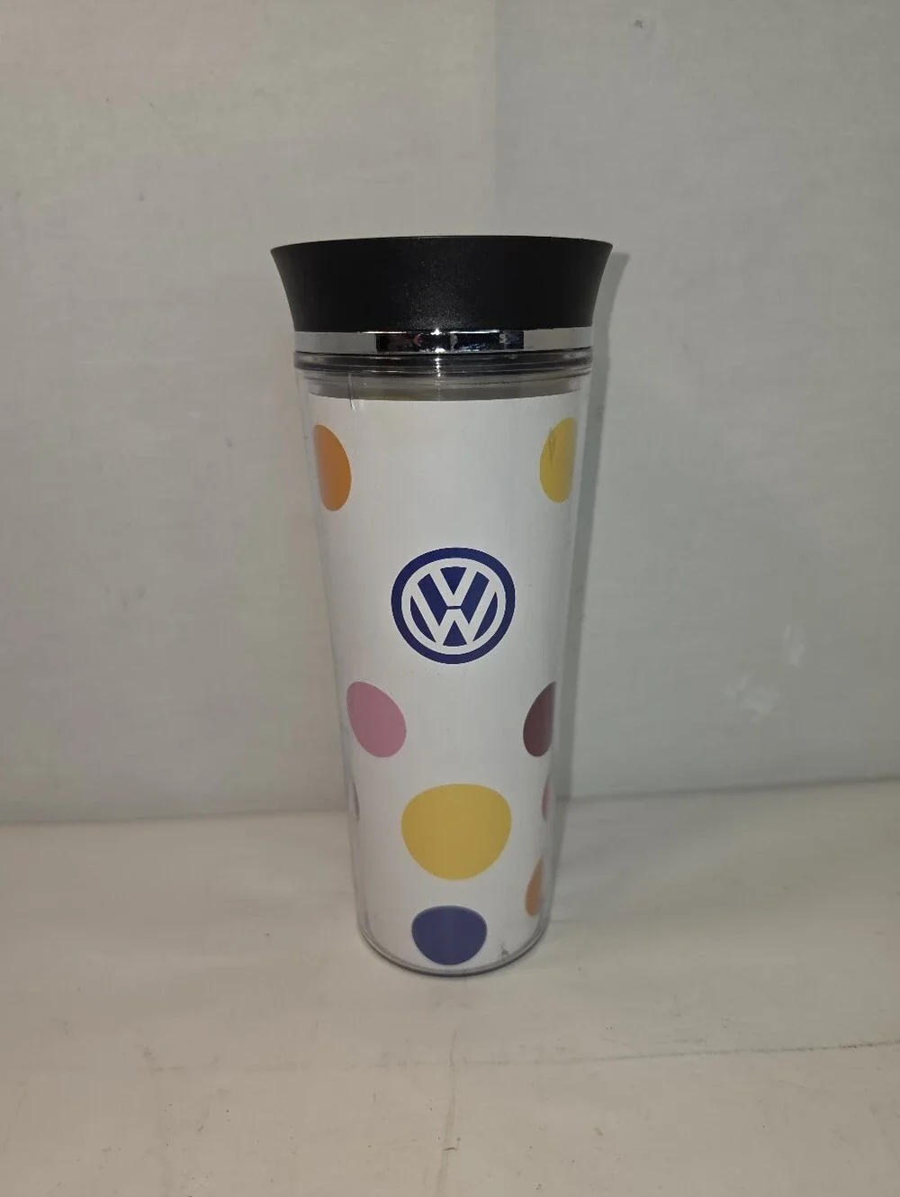 Volkswagen Gear VW Gordon Sinclair Polka Dot Travel Mug Tumbler
